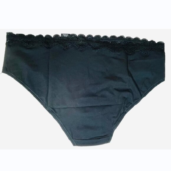 Torrid Black Hipster Panties 3X 22/24 NWT Soft Stretch Everyday Fit - Picture 2 of 5